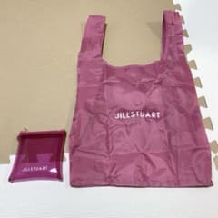 ジルスチュアート　エコバッグ　ポーチ付き　ピンク　ゼクシィ付録のサムネイル