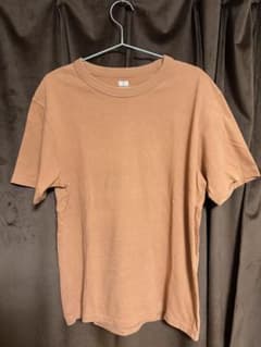 UNIQLO U メンズ クルーネックTシャツ オレンジ M