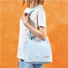 KALDI COFFEE FARM トートバッグ ライトブルー