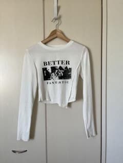 クロップド 長袖Tシャツ y2kのサムネイル