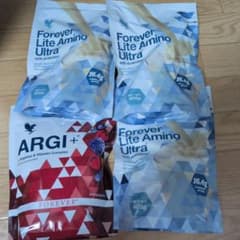 フォーエバーライト アミノウルトラ 405g 3袋 ARGI+ アルギニン1袋 