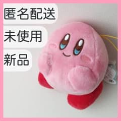 신품[별의 커비](오스마시) 봉제인형 스트랩 마스코트 3 Kirby