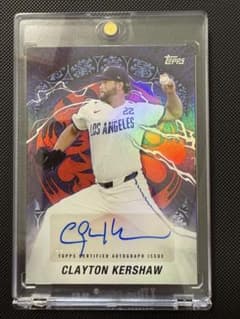 Clayton Kershaw Tokyo Series auto /10 - メルカリ