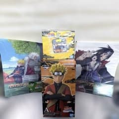 i*u님 이치 반 쿠지 NARUTO A상 우즈마키 나루토 선인 모드＋하위상 3점 세트