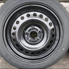 鉄チン塗装品　17インチ 7j +45 PCD114.3 5穴その② 鉄チン塗装品 17インチ 7j +45 PCD114.3 5穴その② - メルカリ