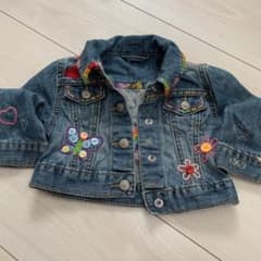 Gジャン デニムジャケット 刺繍 90のサムネイル
