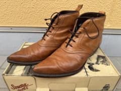 Sonora Boots レースアップ レザーブーツ ブラウンのサムネイル