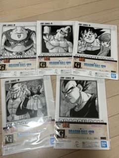 キ*☆様 一番くじ ドラゴンボール 40th クリアファイル 5枚セット