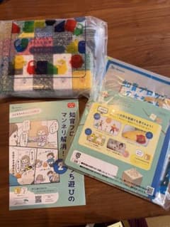 ☆こどもちゃれんじぷち☆いろ かたち いっぱい きらきら知育ブロックのサムネイル