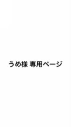 うめ様 専用ページのサムネイル
