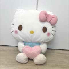 ハローキティー　メガジャンボ　ぬいぐるみ　パステルハートのサムネイル