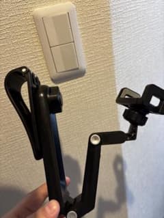 車載用 スマートフォンホルダー クリップ式のサムネイル