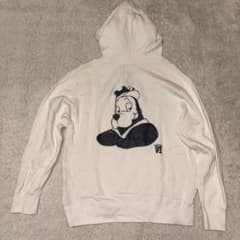 rodeo crowns ロデオ工務店　web限定品　ホワイトパーカーのサムネイル