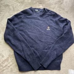Polo by Ralph Lauren ニットセーター M ダークグレーのサムネイル