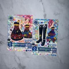 アイカツ ブラックビートコーデ 2枚セットのサムネイル