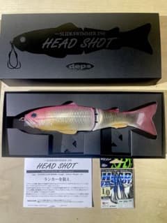 新品・未使用】deps スライドスイマー250 ヘッドショット チェリー