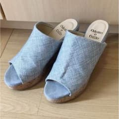 美品 オデットエオディール サボ サンダルのサムネイル