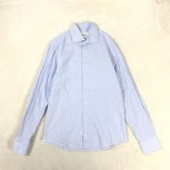 ジャンネット VINCI FIT 長袖シャツ 37 ブルー Giannetto - メルカリ