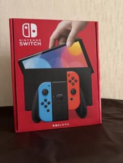 任天堂　Switch 有機EL 新品　未使用　未開封　保証書付きのサムネイル