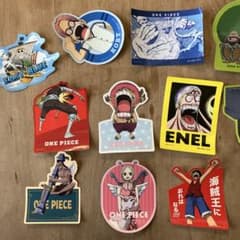 ONE PIECE キャラクターステッカーセットのサムネイル