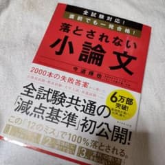 落とされない小論文のサムネイル