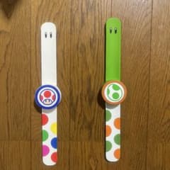 パワーアップバンド　2本セット　usj ヨッシー　キノピオ　マリオ　ニンテンドー USJ パワーアップバンド 2本セット キノピオ ヨッシー - メルカリ