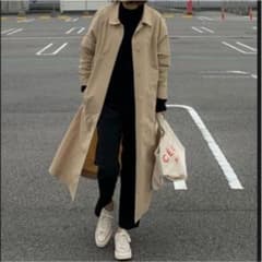 ok.soon ライトステンカラーコート　ベージュ　beigeのサムネイル