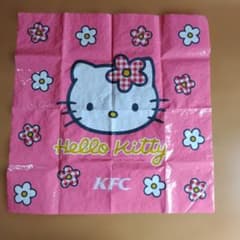 ハローキティ KFC レジャーシート ピンクのサムネイル