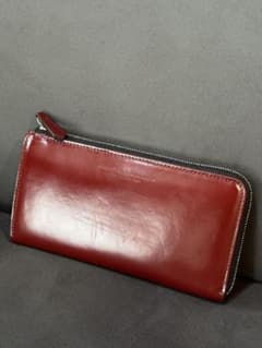 THE WARMTHCRAFTS　L SLIM ZIP WALLET ブラウン THE WARMTHCRAFTS L SLIM ZIP WALLET ブラウン - メルカリ