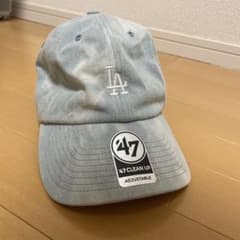 ア*ジ様 47 LA ロゴ ベースボールキャップ ライトブルー　ドジャース　ロサのサムネイル