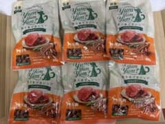 ヤムヤムヤム　やわらかドライ　馬肉　80g×6袋　食い付き良し　美味しい　半生のサムネイル