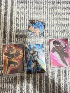 ドラゴンボール 超戦士シールウエハース 4枚セットのサムネイル