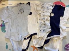 ロンパース肌着5点セット 70センチのサムネイル