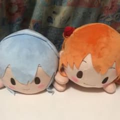 エヴァンゲリオン メガジャンボ寝そべり ぬいぐるみ 三月八日 セットのサムネイル