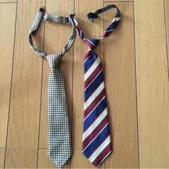 キッズネクタイ男の子用☆2本セットのサムネイル