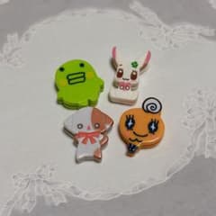 キャラクタークリップ 4個セット たまごっち めめっち くちぱっち きらレボのサムネイル