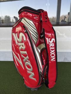 スリクソンSRIXON Zシリーズ プロ仕様エナメルキャディバッグ 中古美品