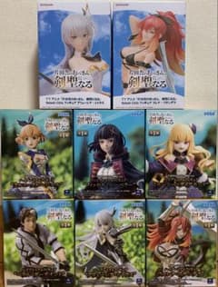 片田舎のおっさん、剣聖になる プライズフィギュア 8体セット まとめ売りのサムネイル