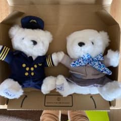 ANA 機内販売　ぬいぐるみパイロット&CAのサムネイル