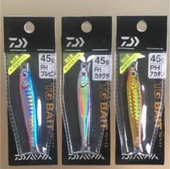 新品未使用 ダイワ TG ベイト 45g 3色セットのサムネイル