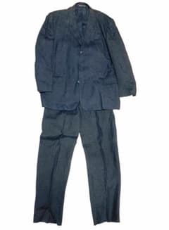 96ss COMME des GARCONS HOMME 麻シワ加工 上下セットのサムネイル