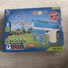 2in1 バブルガン 水鉄砲 ライトアップ機能付きのサムネイル