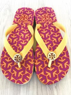 TORY BURCH トリーバーチ ビーチサンダル US5/JP22.5 - メルカリ