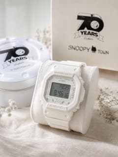 [한정] CASIO Baby-G × PEANUTS 70주년 스누피