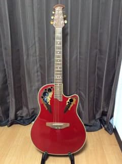 【たくとさん専用】Ovation エレアコ チェリーレッド CC257のサムネイル
