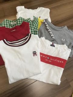 トミーヒルフィガー、フレッドペリーなど男の子　120cm子供服　まとめ売りのサムネイル