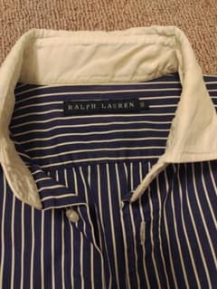 RALPH LAUREN　ストライプクレリックシャツのサムネイル