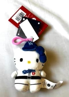 ハローキティー × ドジャース 大谷翔平 背番号 17 キーホルダー 12cm ハローキティー × ドジャース 大谷翔平 背番号 17 キーホルダー 12cm