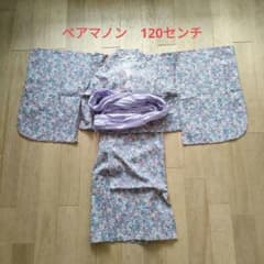 [120]  ペアマノン　花柄　浴衣のサムネイル