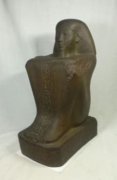 古代エジプト　石像　方形座像　フィギュア　置物 古代エジプト 石像 方形座像 フィギュア 置物 - メルカリ